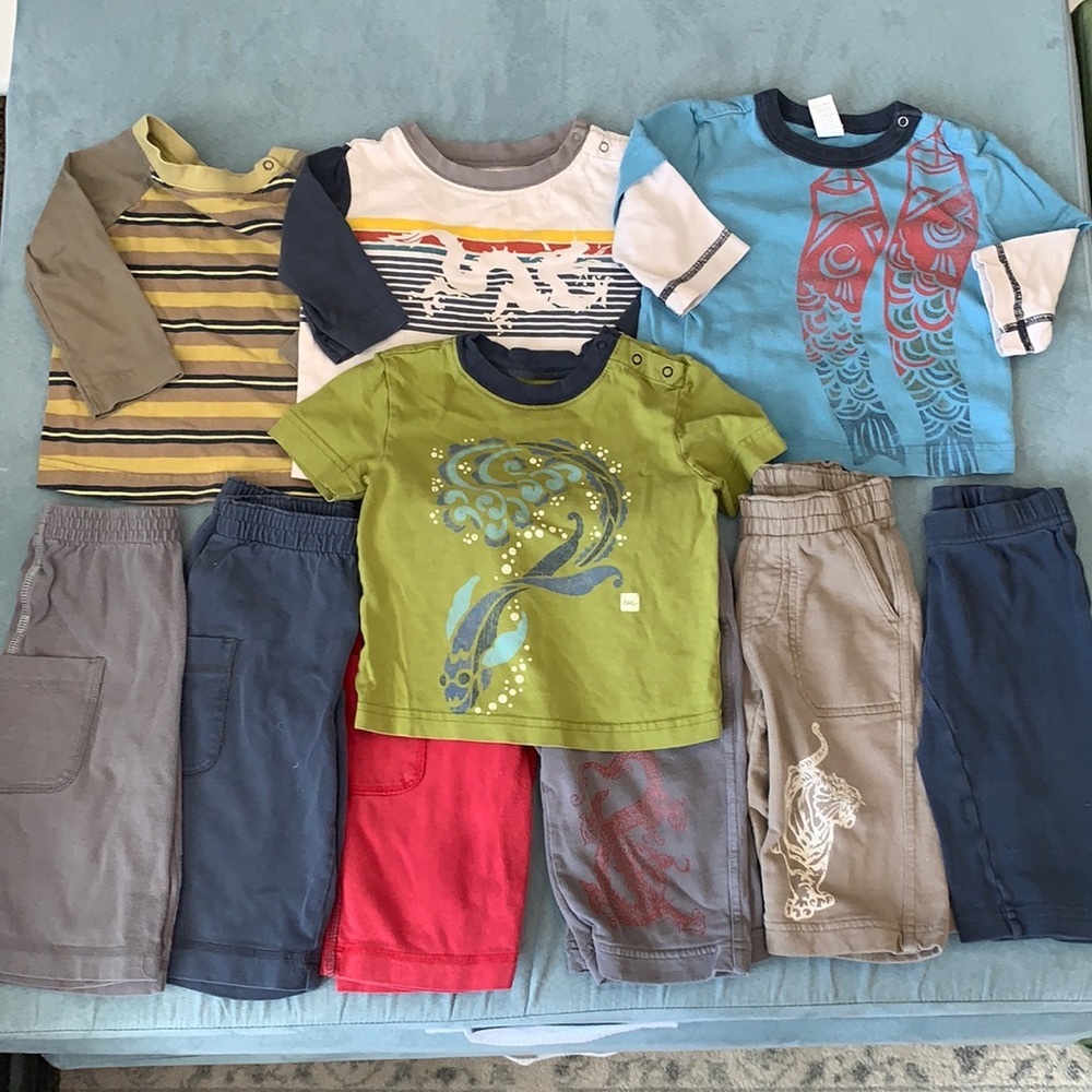 Tea Collection 10 Piece Lot Size 6-12 Months